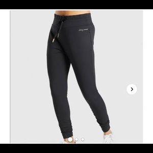 Whitney Simmons Gymshark black joggers